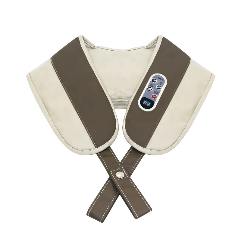Shoulder Massage Machine Vibration Shiatsu Back and Neck Massager with Heat