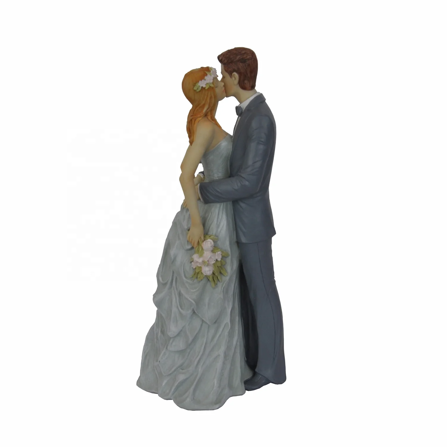 
Whole sale Polyresin Wedding couple statue Sculptures for Home Decoration or gift 