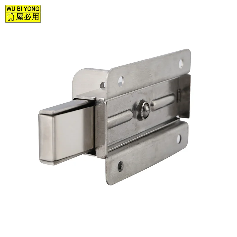 stainless steel door bolt, square door bolt, sliding door bolt