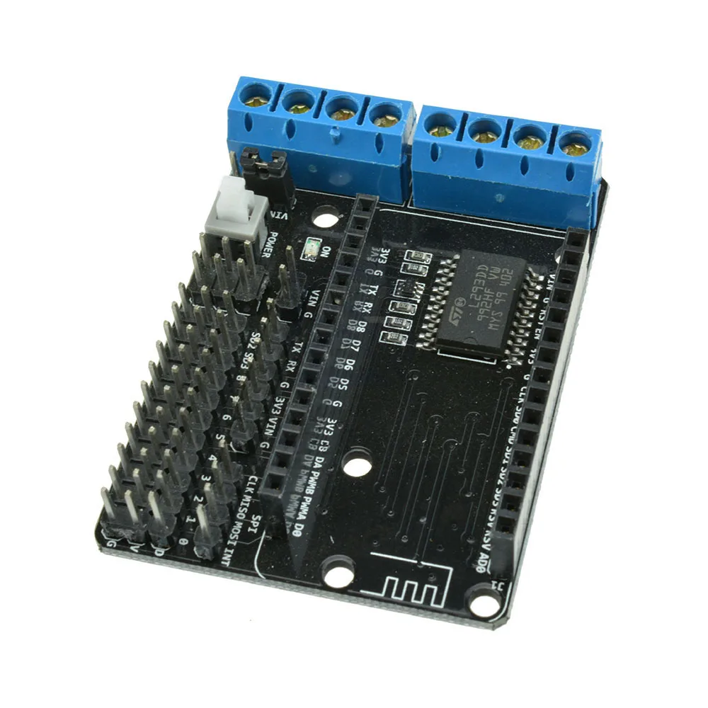 L293D L293 For ESP8266 ESP-12E Dual High Power H-Bridge Module For Wireless WIFI NodeMcu Motor Driver Shield Board