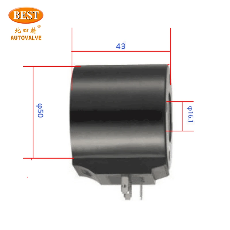 Coils 220V 24V 110V 12V AC DC Solenoid Valve Coil