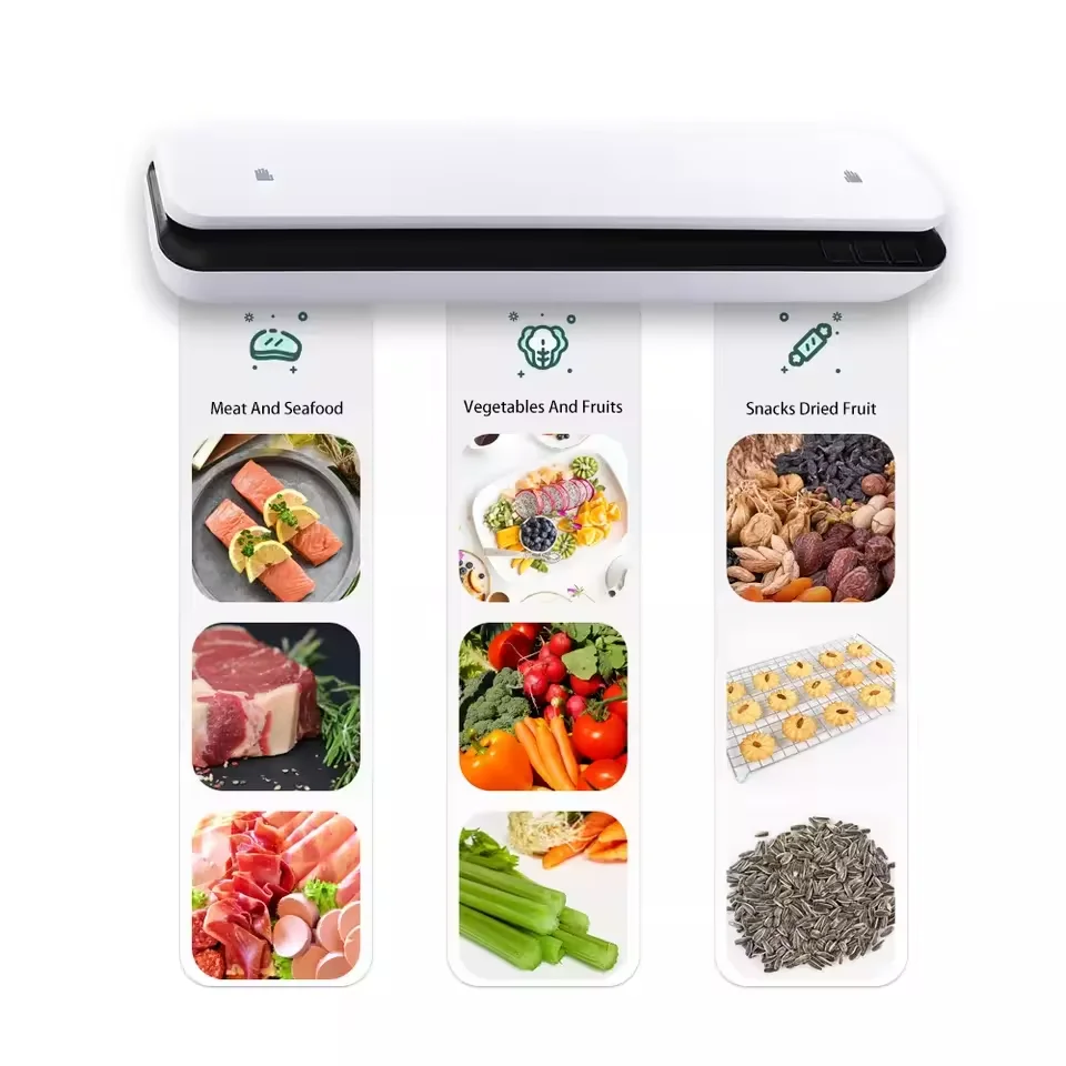 Bag sealing machine automatic household kitchen electric food dry and wet vacuum plastic packaging sealing machine