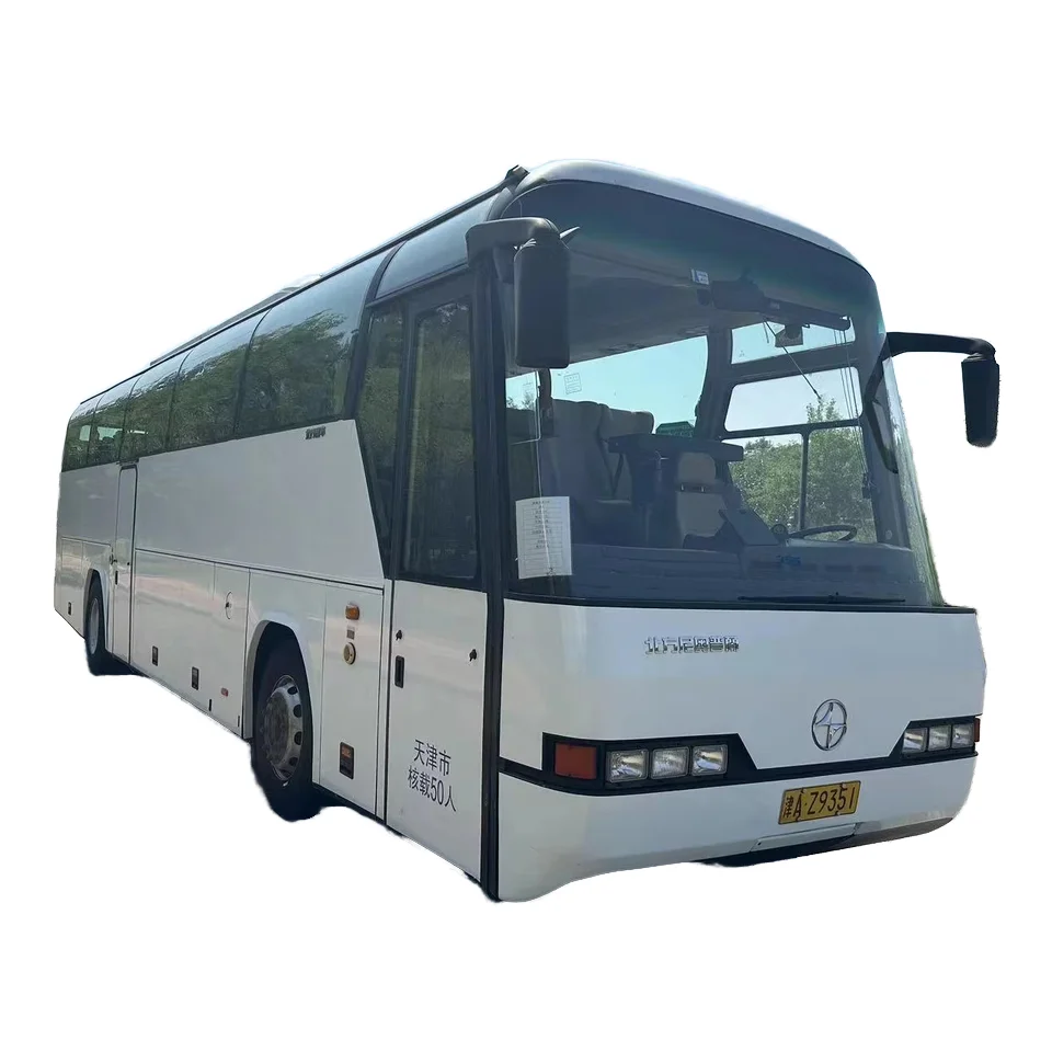 2016 Year 12-Meter Northern Neoplan Coach Bus 50-Seats Yuchai Diesel Engine Manual Transmission Euro 4 Emission Sold China