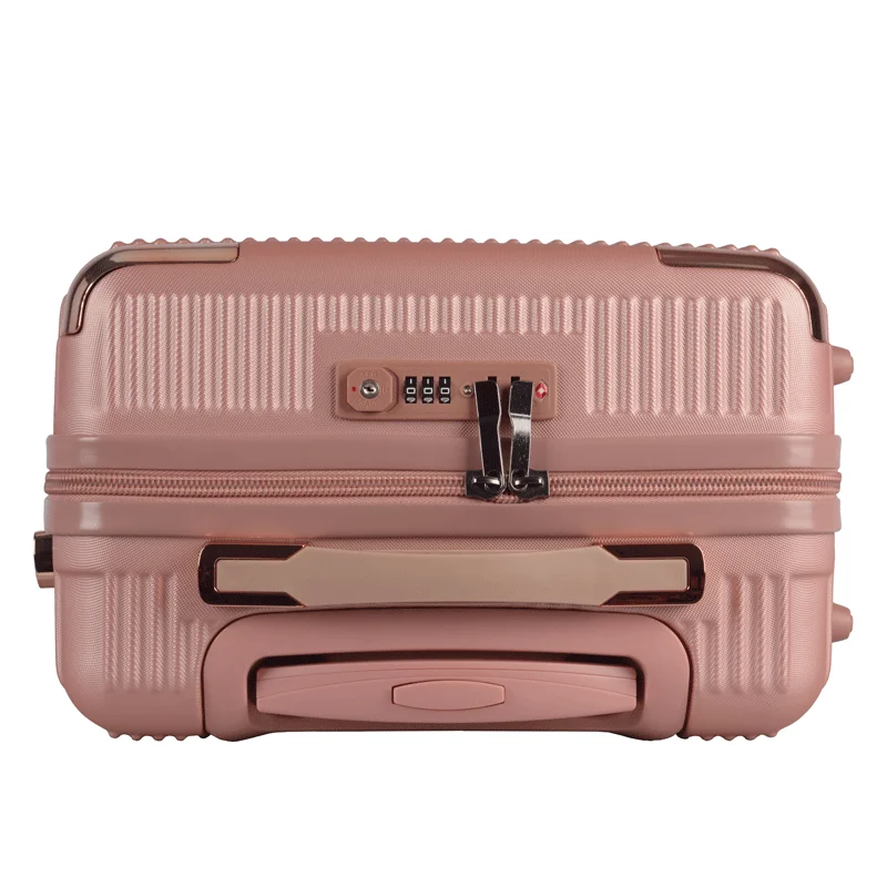 Customize Travel Trolley Case ABS Hardshell Carry On Suitcase with Spinner Wheels Cheap Luggage Sets