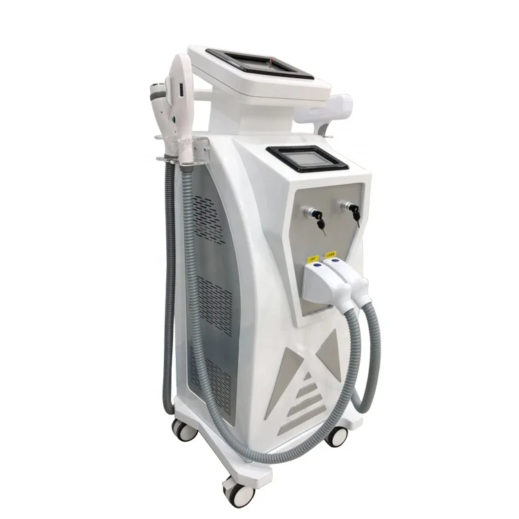 Multifunction 3in1 ipl+rf +opt With 3 Handles ipl machine For Hair Removal & Tattoo Removal