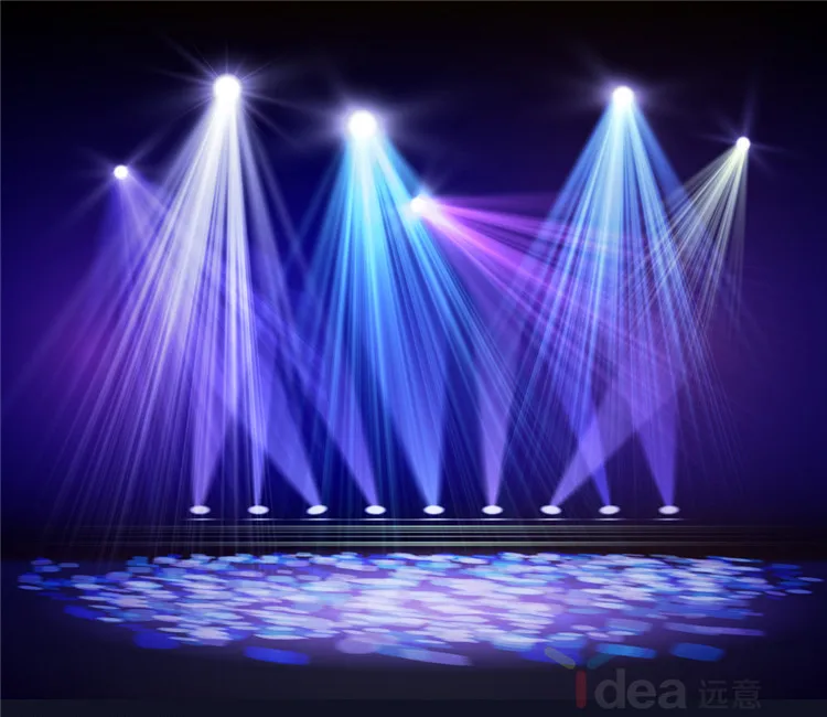 Christmas Eve dmx led stage lighting  felight case led light source for stage lighting