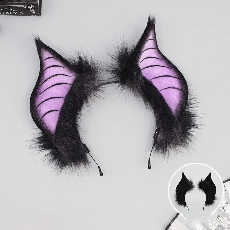 Halloween headdress cos show accessories bat animal ear headband dress up hair band hair accessories
