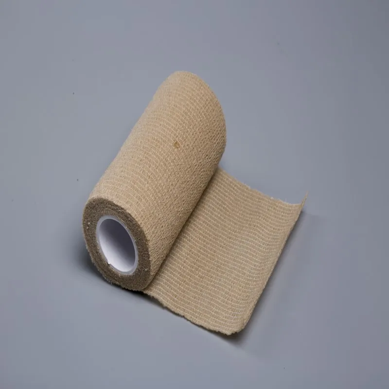 Horse bandage Cohesive Bandages non woven elastic self adhesive bandage latex or free latex