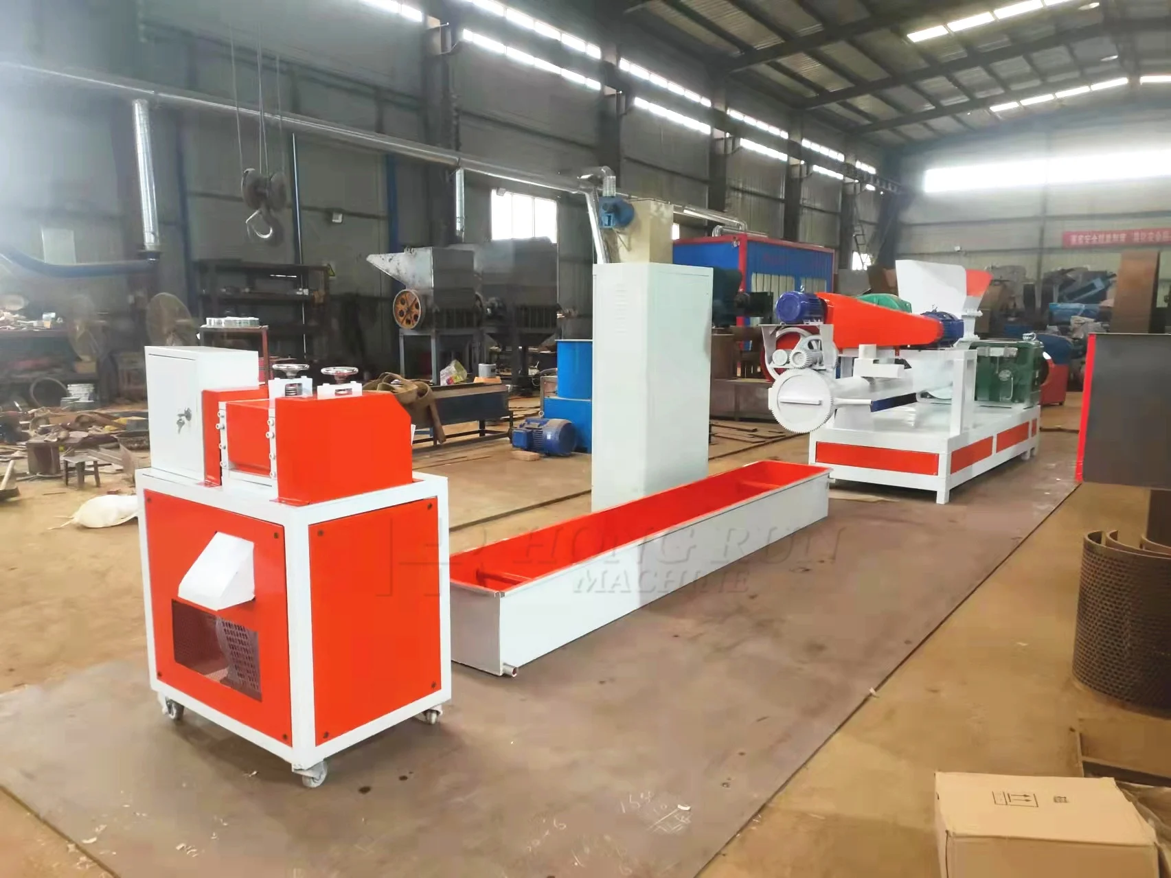PP PE FILM  plastic granulating production line plastic granulator machine recycle extruder recycling granulating machine