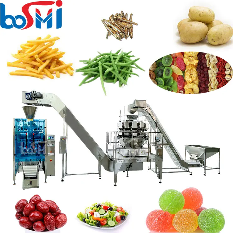 Automatic second feeding machine  peanut packaging machine granule weighting and packing machine
