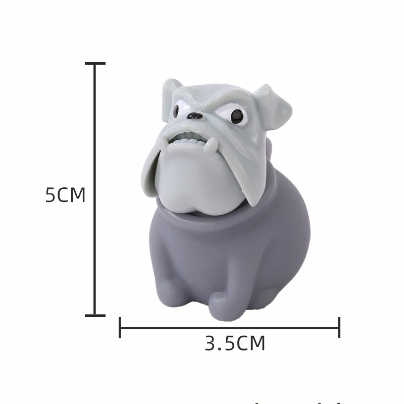 Syh507 Hot Sell Squeeze Poping Up Animal Dog Toy Novelty Stress Sticky Mochi Squishy Fidget Capsule Toy Party Kids Gift