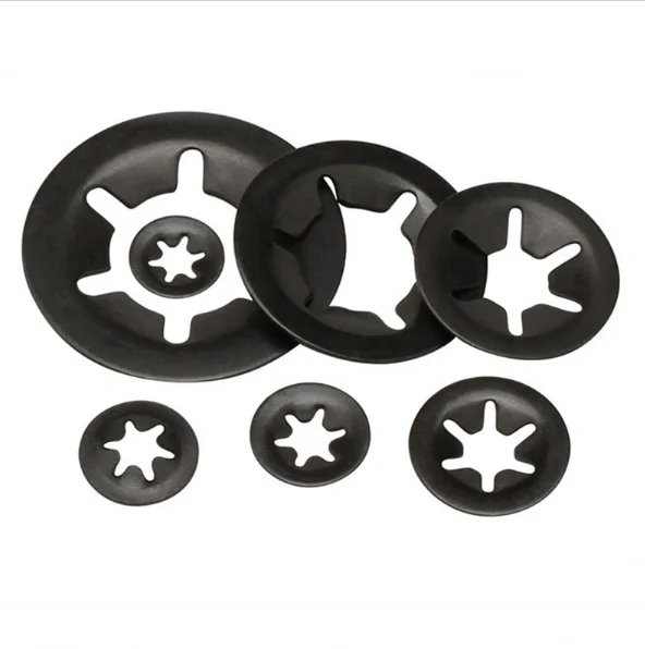 65 manganese steel washer card ring bearing clip retaining ring flower shaped washer flat clip M2M3M4M5M6M8M 10M12