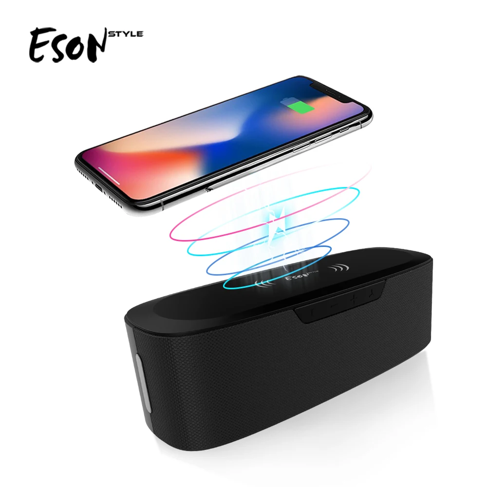 Eson Style Stylish Mini Portable Built In Power Supply Home Theatre System Bluetooth Speaker