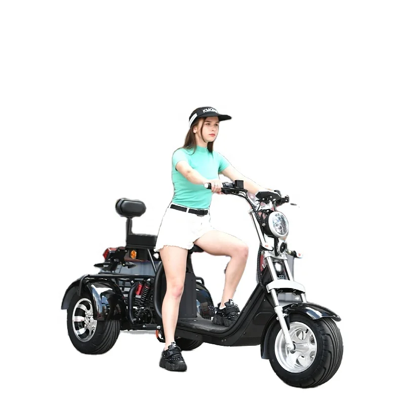 EEC COC US  Eu warehouse   1500w60v12ah 3 -wheel electric scooter electric bikes ebike bicycles