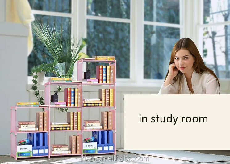 Конкурентоспособная цена Детские полки для книг Diy маленькие пластиковые
