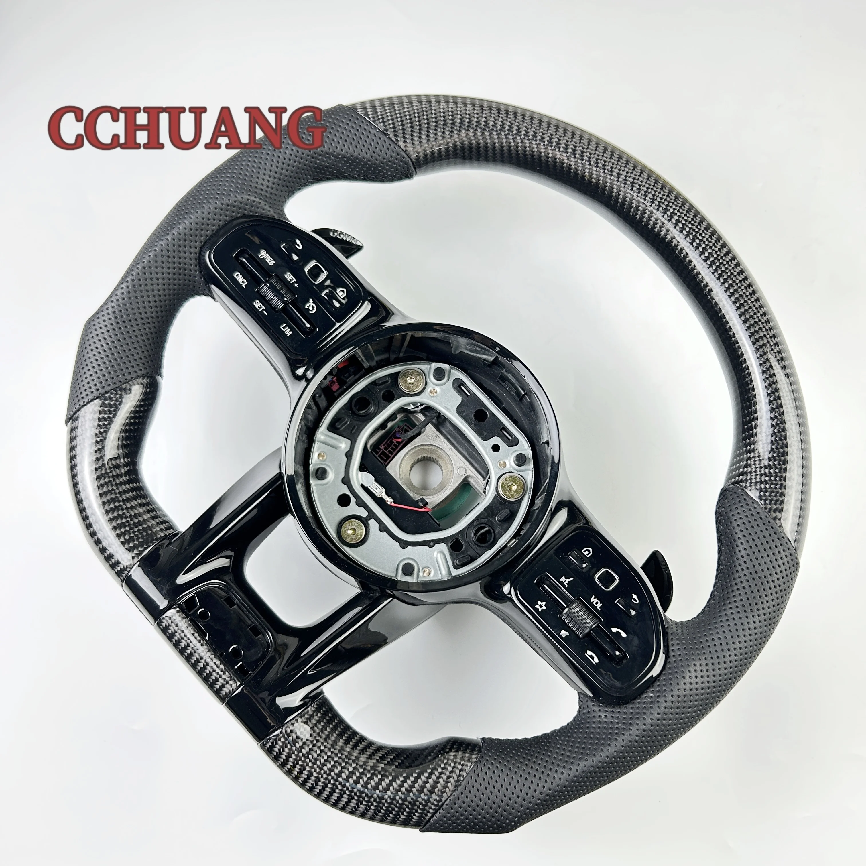 Автомобильный руль для Mercedes-Benz W176 W213 W205 W253 C220 C257 ccls AMG 2016-2019 из углеродного волокна