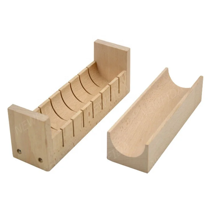 Excellent Sushi Tools Natural Beech Wood Sushi Maker Kit