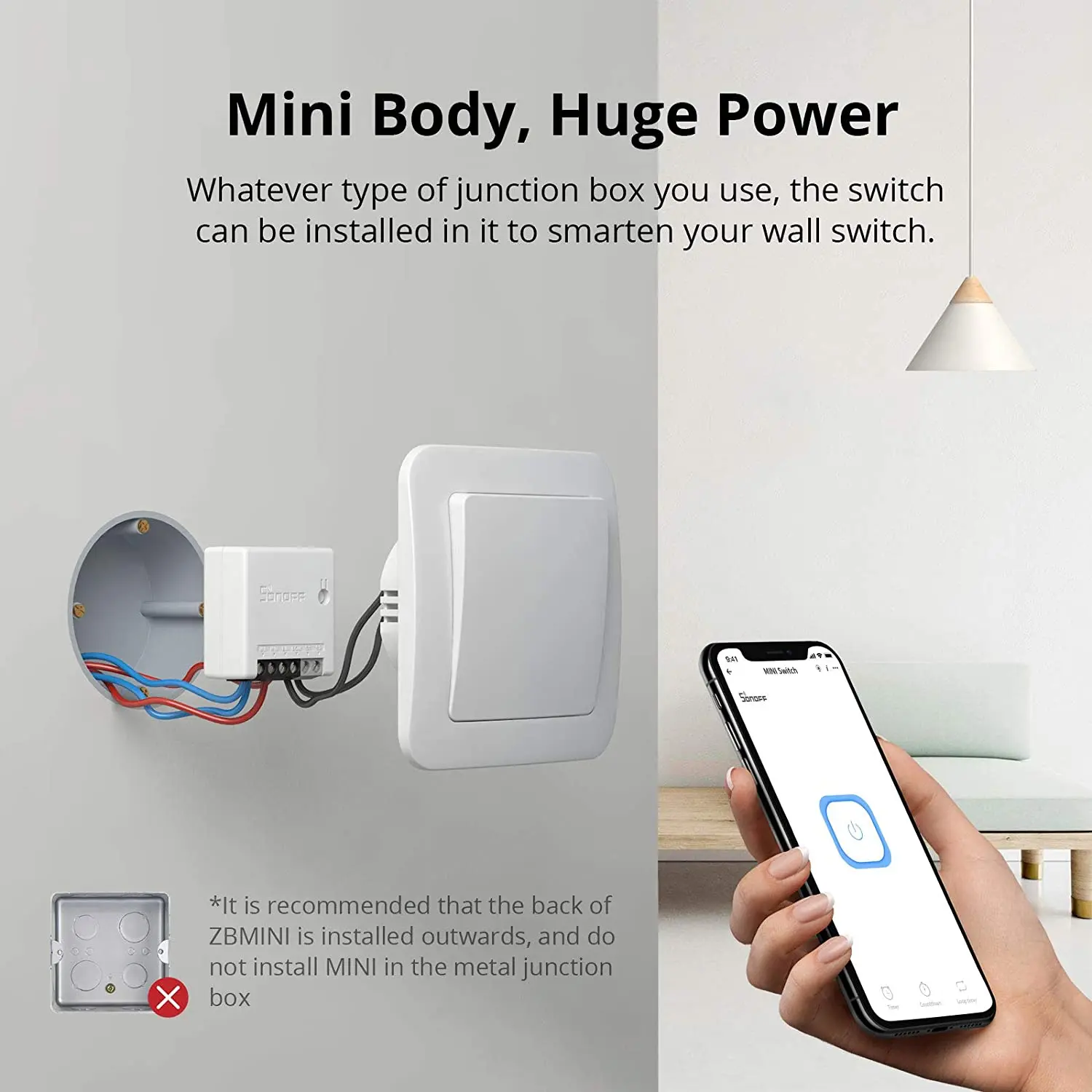 Интеллектуальный выключатель света SONOFF мини R2 10A экшн-камера с Wi-Fi подключением Сделай Сам интеллектуальный Модуль охранной сигнализации умный дом беспроводной двусторонний переключатели Ewelink Alexa Google