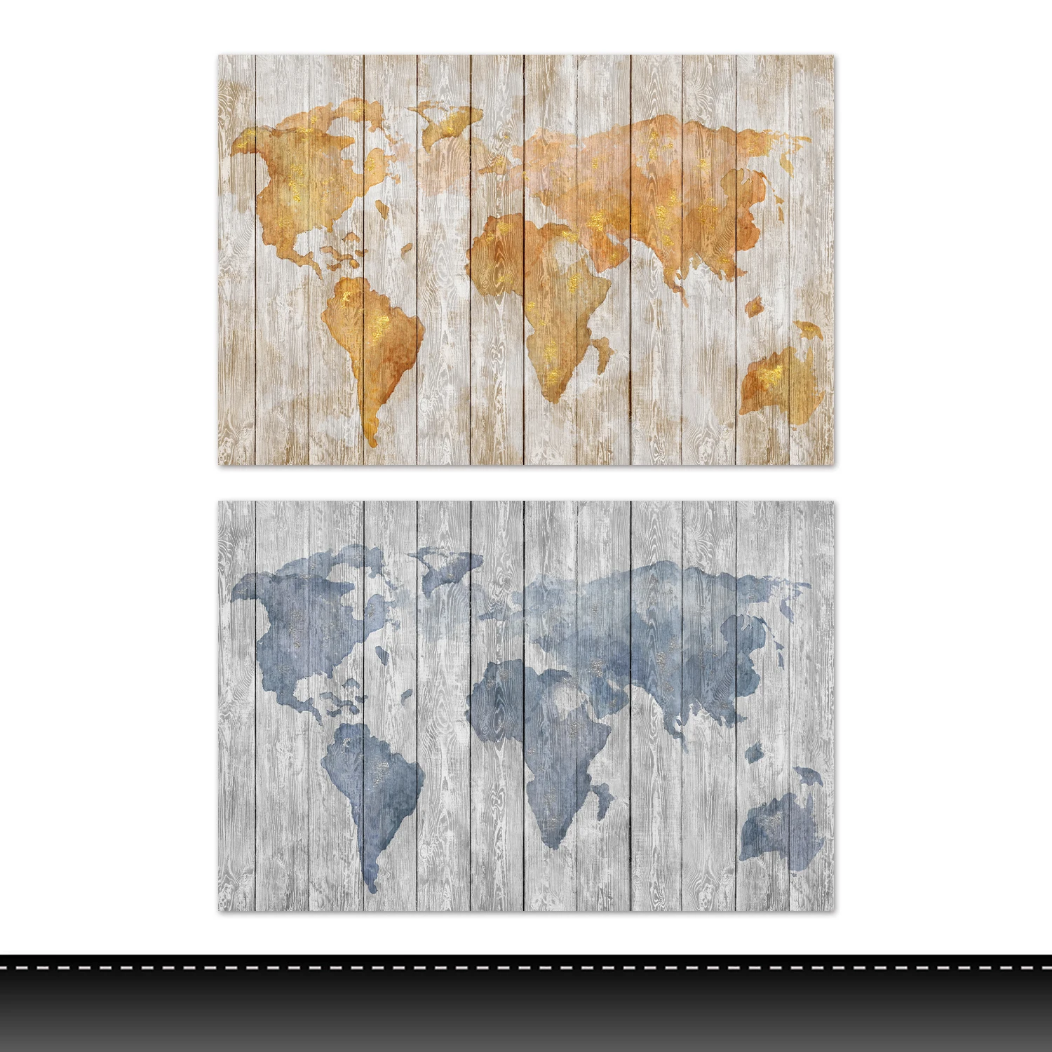 American Popular Map Still Life Wall art decoration Map canvas painting for decoration