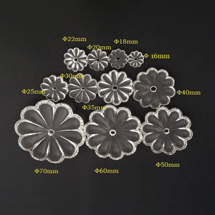 Хрустальные розетки детали для люстры Хрустальная прямоугольная люстра призма MH-12901