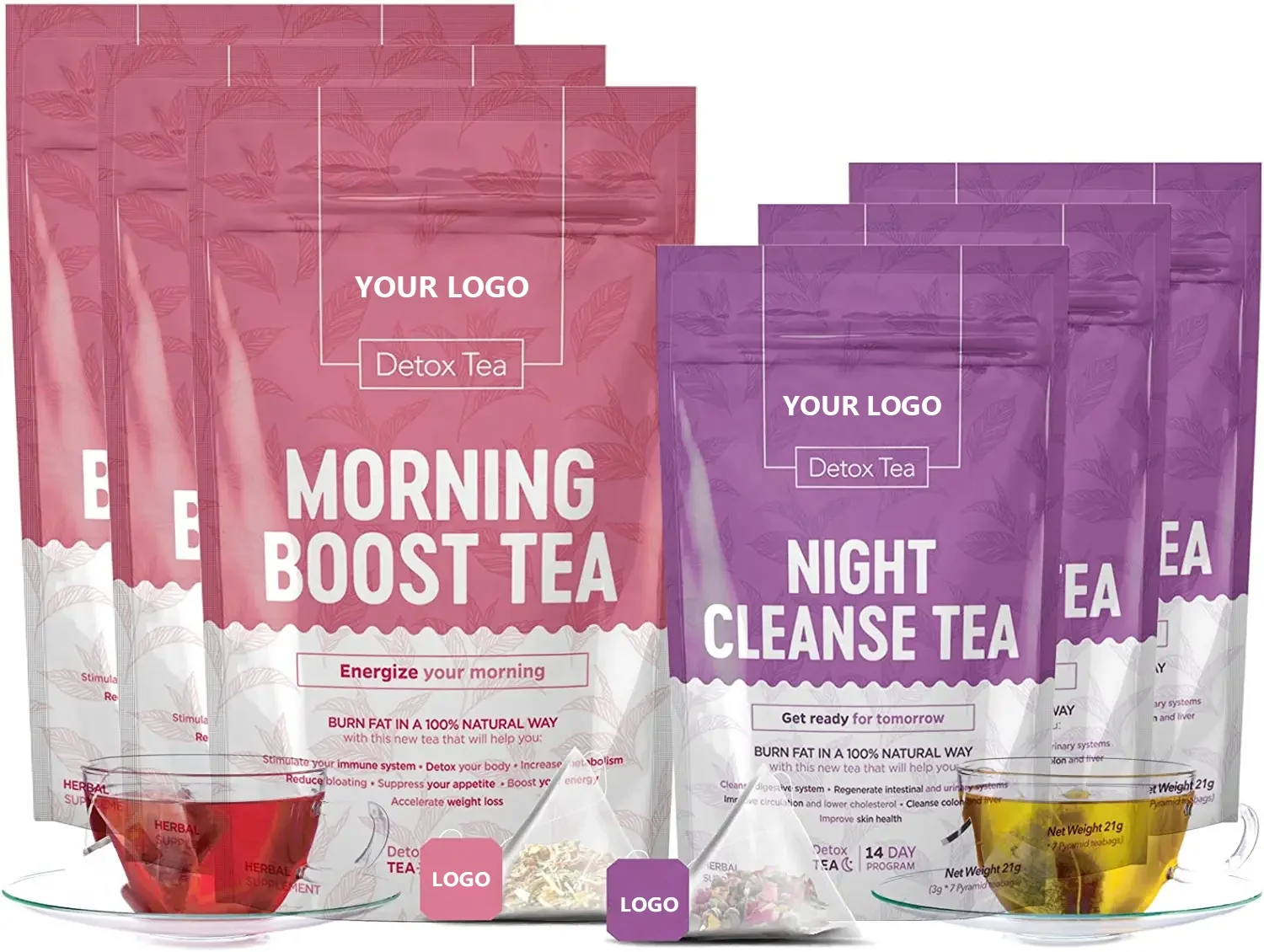 Chinese Herbal Tea Slimming Detox Products Speed Up Weight Loss Fat Burner Cleanse Reduce Bloating Constipation