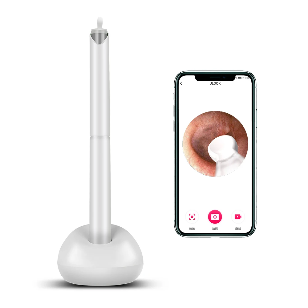 Hot sale otoscope 1080p mini wifi ear home endoscope camera cleaner for Adult and Kids