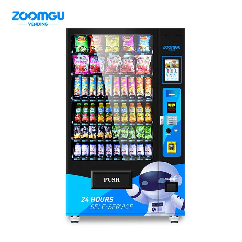  Zoomgu 24 часа в сутки магазин коммерческих еда Античная колы торговый автомат Автоматическая умная по продаже