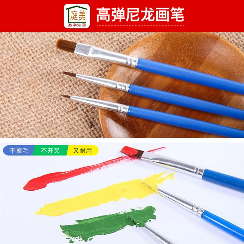 DIY ручная роспись цифровая картина маслом Акриловая начинка трансграничные киоски 40*50