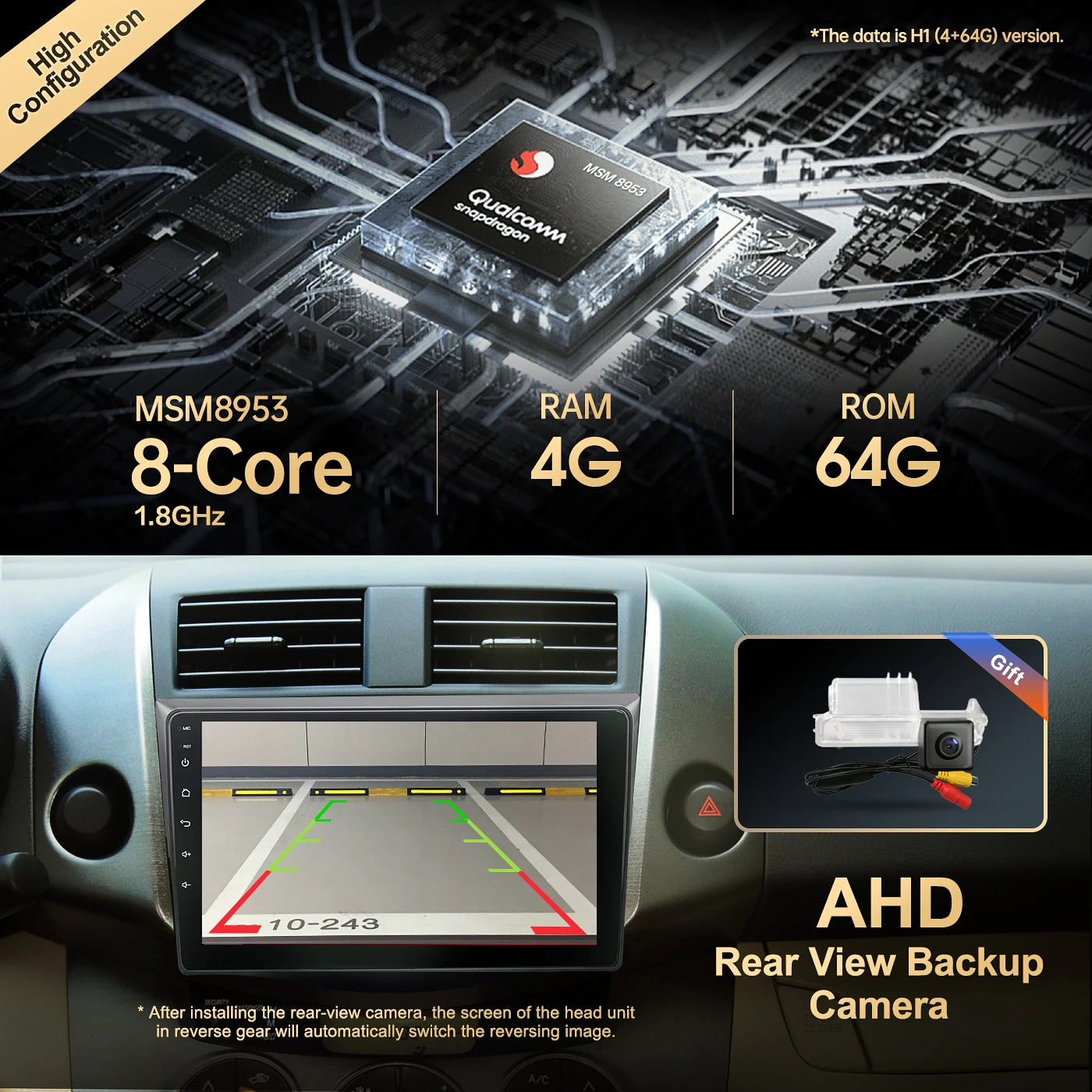  Автомобильный радиоприемник Android 10 0 QLED экран для Toyota Camry 2018-2019 авто стерео Мультимедийный видеоплеер навигация GPS Carplay No