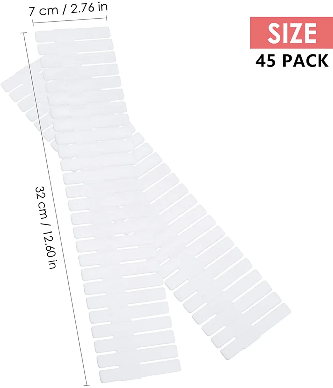 China Factory Custom Cheap Price Plastic Adjustable Kitchen  Drawer Storage Organizer Drawer Dividers