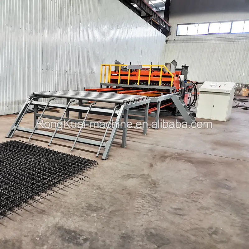 China automatic BRC concrete building wire mesh welding machine manufacturer