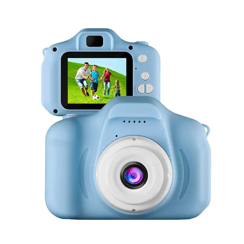 Kids Camera Toys for 4-8 Year Old Boys Toddler Rechargeable Cameras with 2 Inch IPS Screen for Children Birthday Gift Idea
