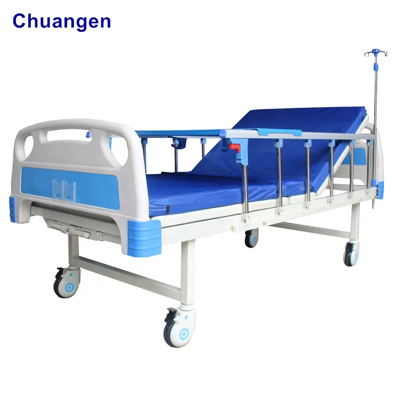 Прямая Продажа с фабрики в Китае медицинская домашняя Больничная койка двумя функциями больничные койки двойным встряхиванием