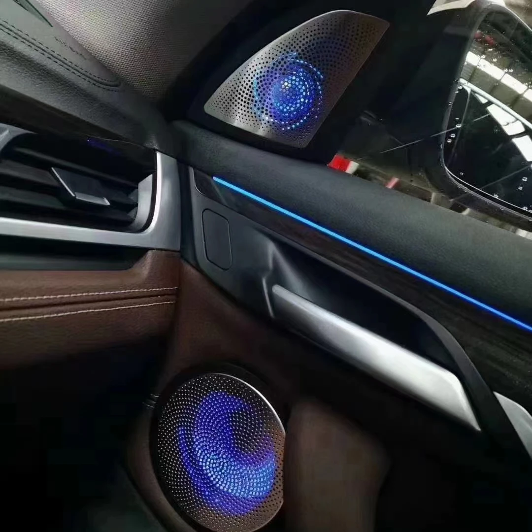 Epoch MotorParts Others Car Light Accessories Car Tweeter Horn Cover With Indoor Ambient Light for BMW F48/F49