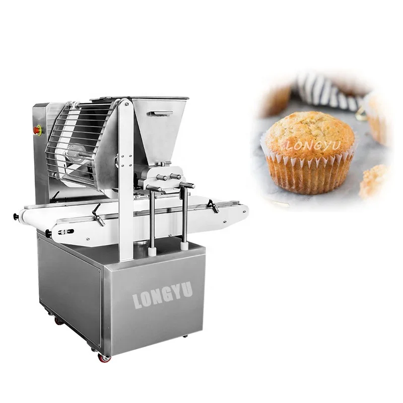New design Longyu automatic cookies dropper machine make cookies biscuit cake depositor machine