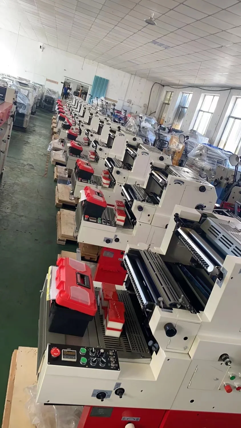 ZONGRUI ZR47IINP Single Color Offset Printing Machine With Numbering&Perforating 470x365mm E47NP