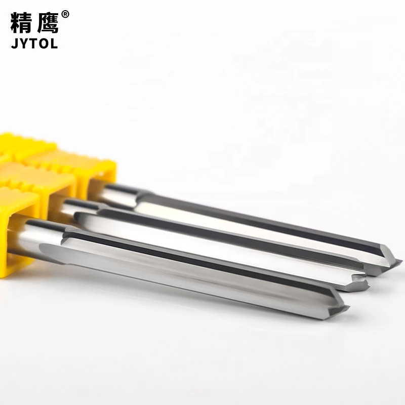 3.175mm 2 flute straight slot router bit Tungsten Carbide  End Mills CNC Router Engraving Bit for MDF cutting 1/8 inch endmill