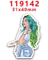 Модный мультяшный Печатный плоский полимер 50 шт./лот для шармов «сделай сам» бант принадлежности для рукоделия украшения для телефона с отверстием