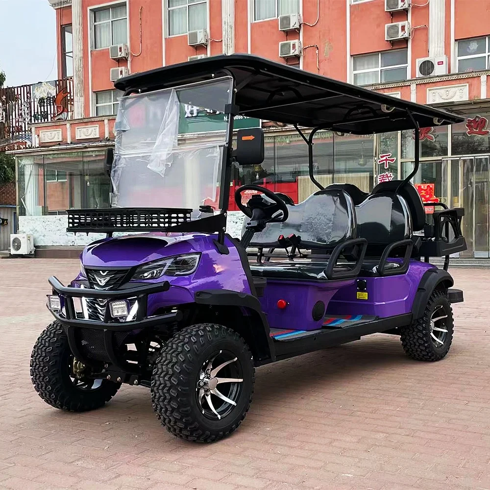 48 volt electric golf buggy 6 passenger electric golf buggy lithium battery electric golf cart