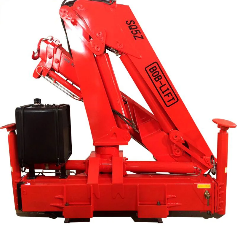 Folding Knuckle Boom Truck Mounted Crane Hydraulic