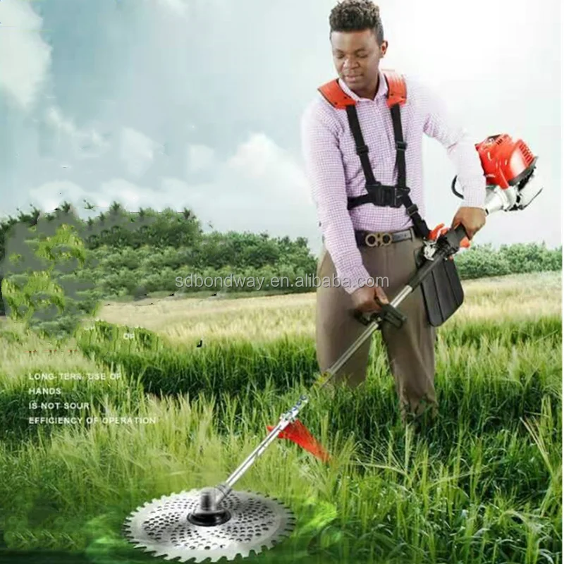 High-power Portable 2/4 Stroke Tillage Machine Gasoline Grass Trimmer Grass Cutter for SELL