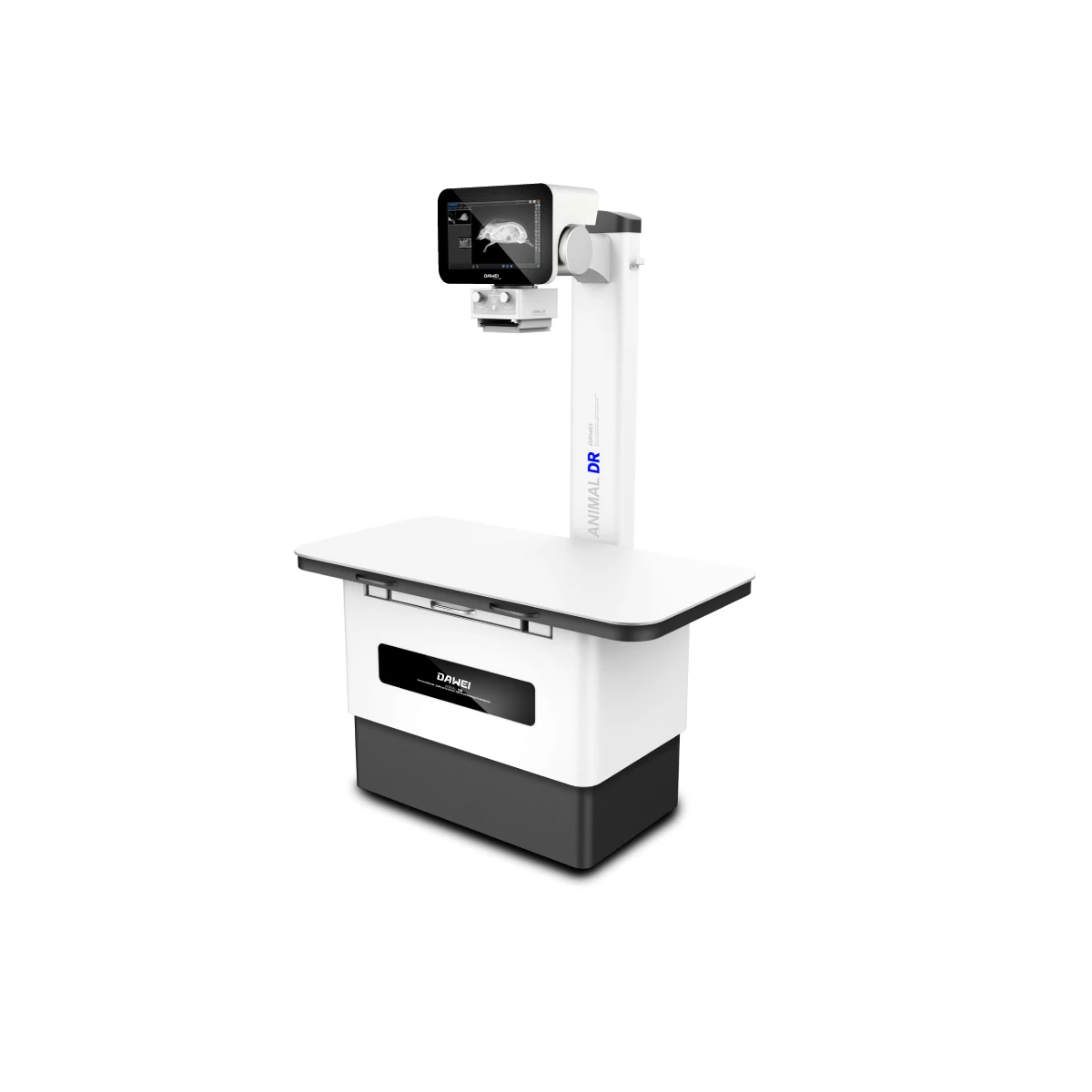 DAWEI Animal 32kw 900KJ Veterinary X-ray Equipment with Flat Panel Detector
