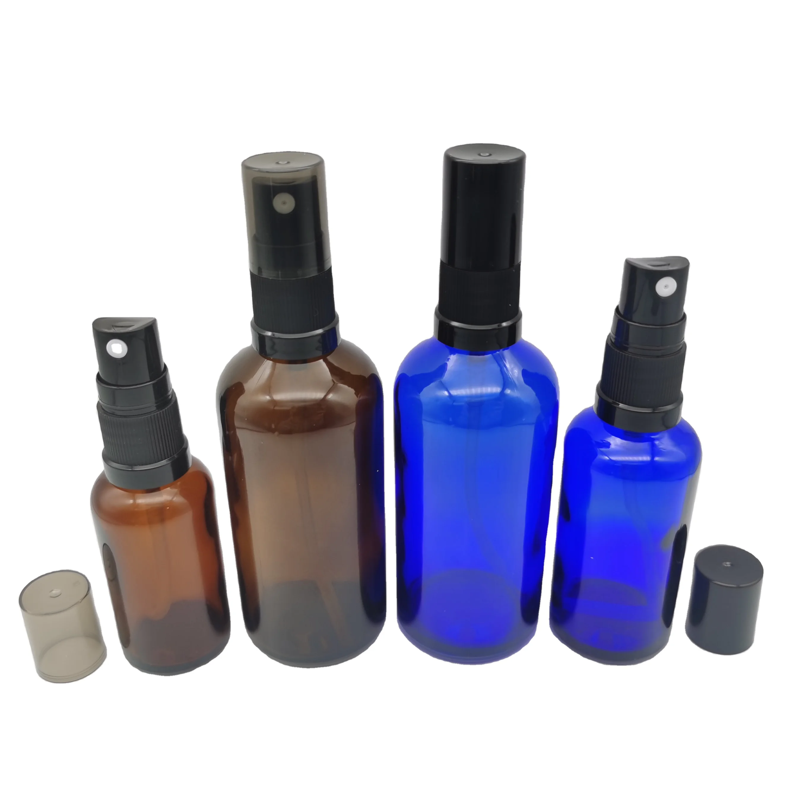 18/410 perfume atomiser pump spray with black cap