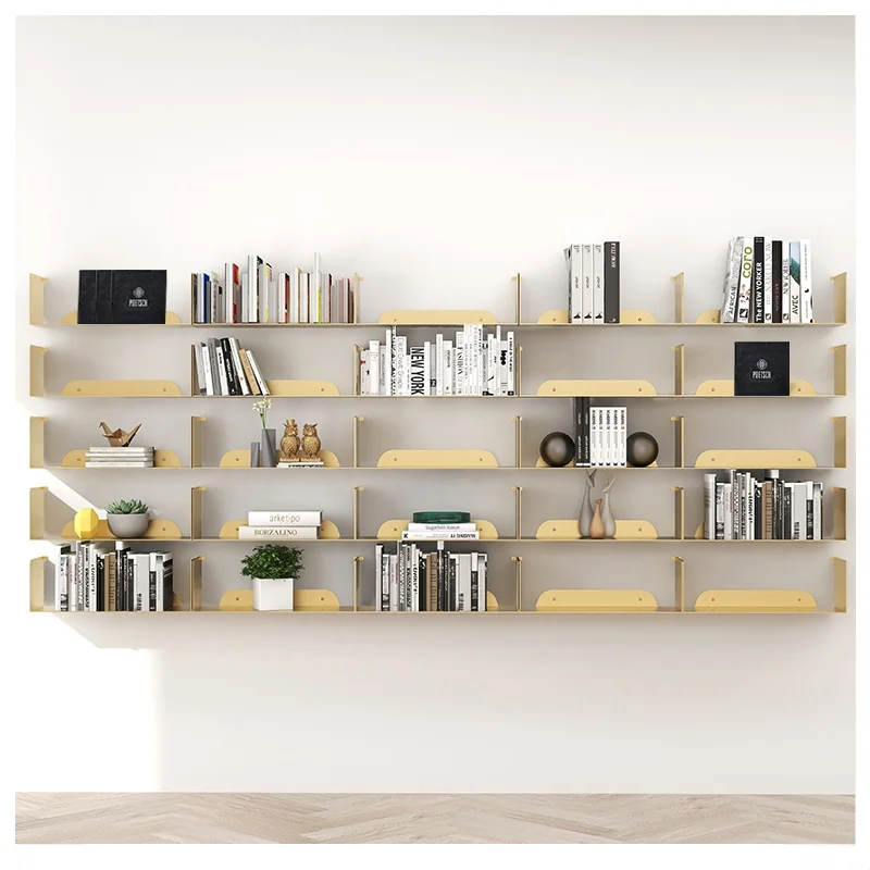 Amazon Top Sale Nordic Metal Multifunction Wall Mount Floating Shelves Living Room Furniture