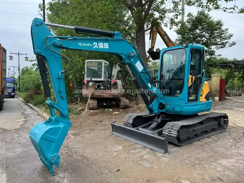 Kubota KX155 техника 5 тонн 6 японский экскаватор высокопроизводительный для продажи Подержанный сельскохозяйственный небольшой