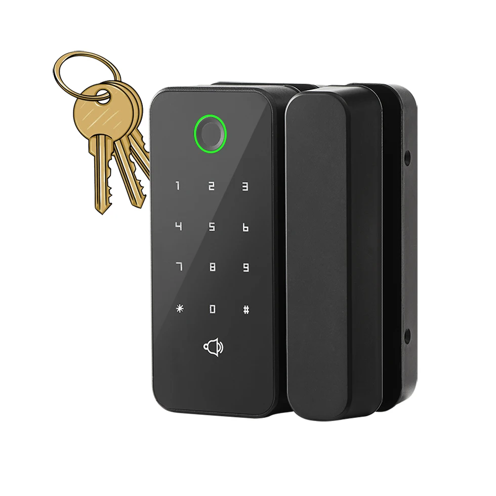 Keyless Drawer Digital Locks Outdoor Automatic Smart Sliding Glass Door Cabinet Fingerprint Lock