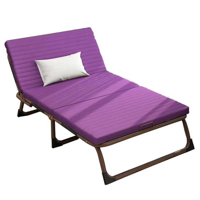 Home Camping Furniture Meubles Lit Pliable Adulte Portable Applicable Metal Single Folding Bed with high quality