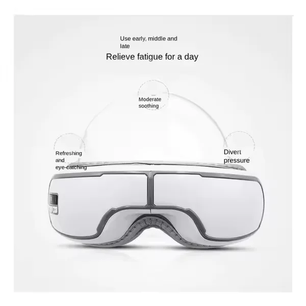 Eye Care Massage Equipment Improve Sleep Relieve Eye Fatigue Wireless Smart Eye Massager With Heat Compression