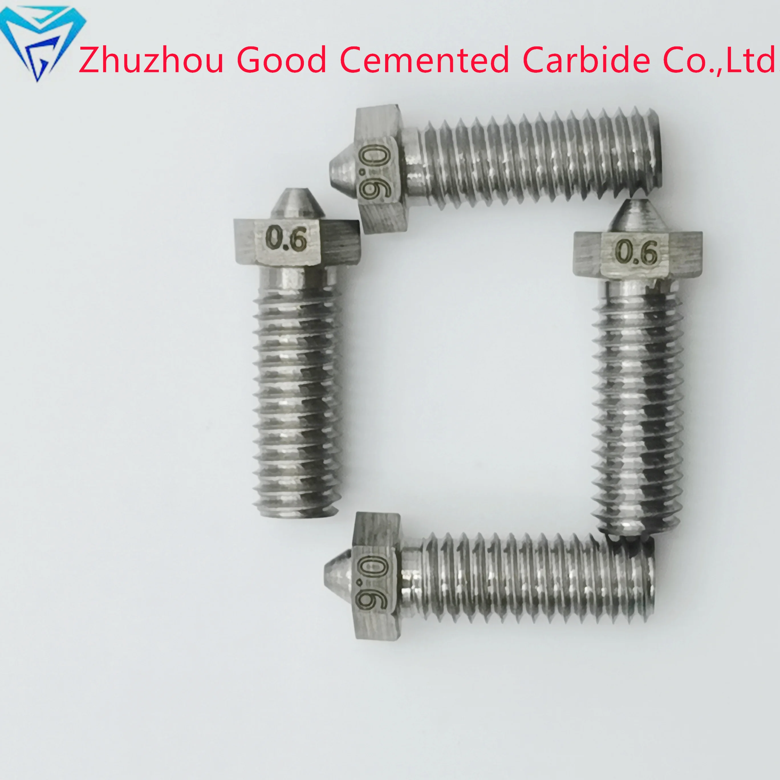 High quality 3D printer accessories Volcano Nozzle E3D nozzle E3D-V5 V6 M6 thread 1.75/3.0 consumables brass nozzle