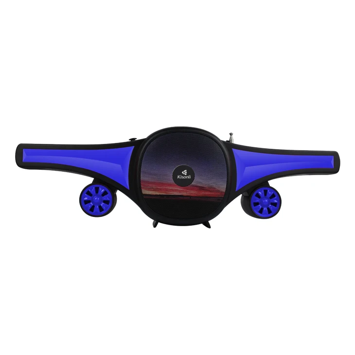 Kisonli SC-21 solar speaker blue tooth wireless outdoor original blue tooth airplane speaker